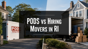 PODS vs Hiring Movers in RI