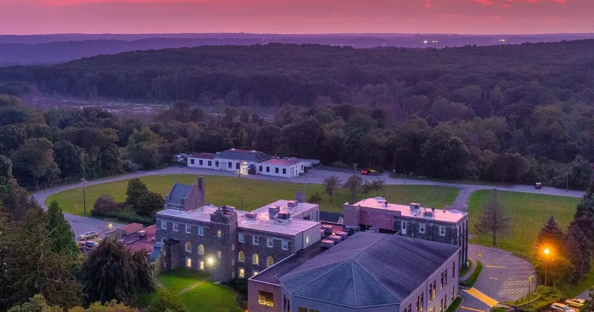 The Monastery at sunset